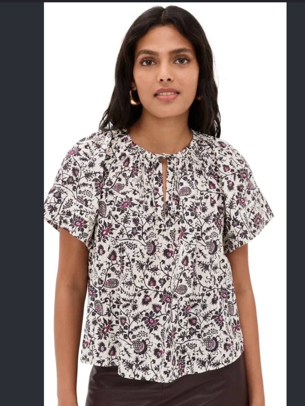 Ulla Johnson Floral Sena Top